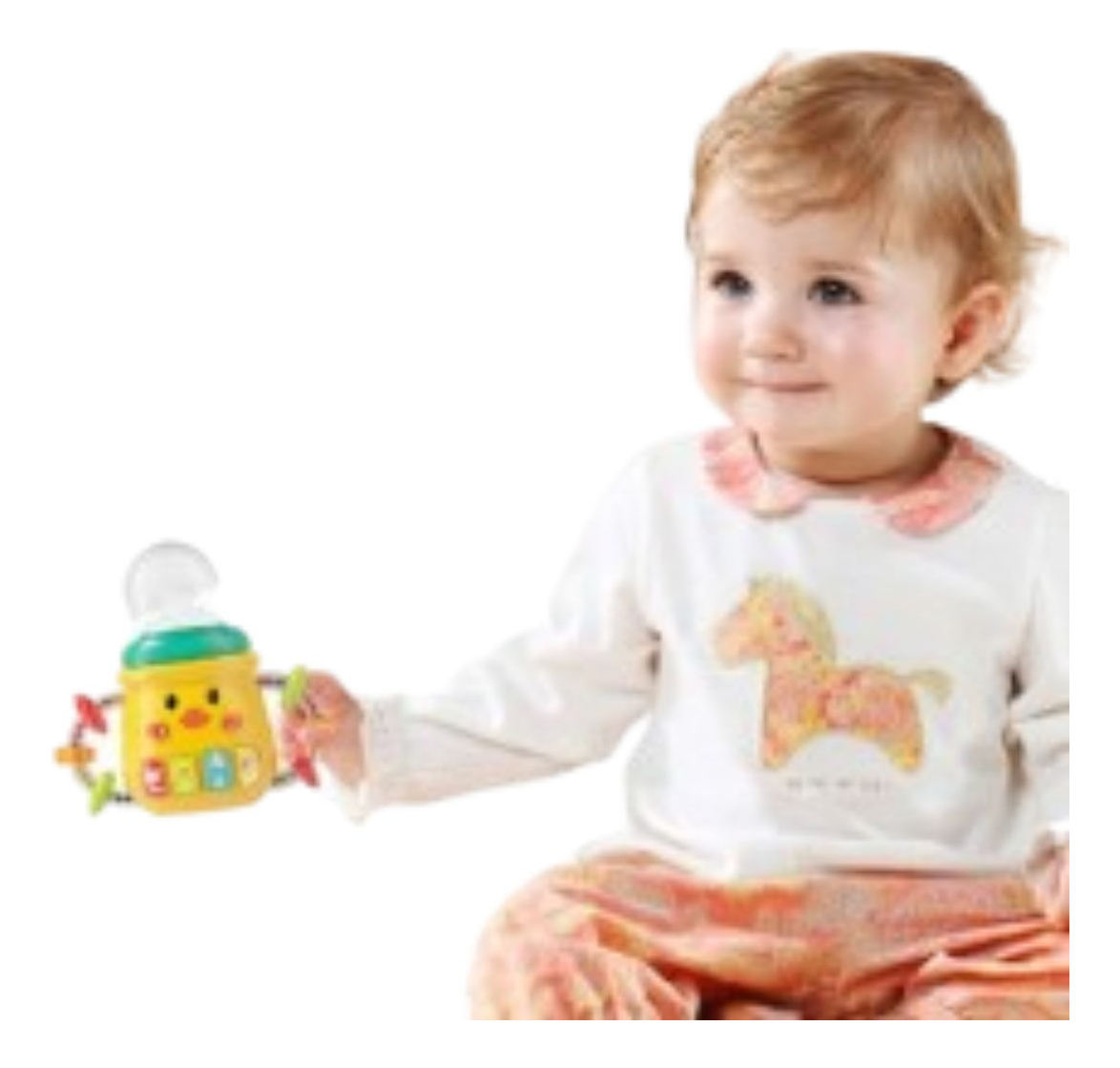 SET 2 BIBERON SONAJERO MUSICAL INTERACTIVO PARA BEBE LAU - 7