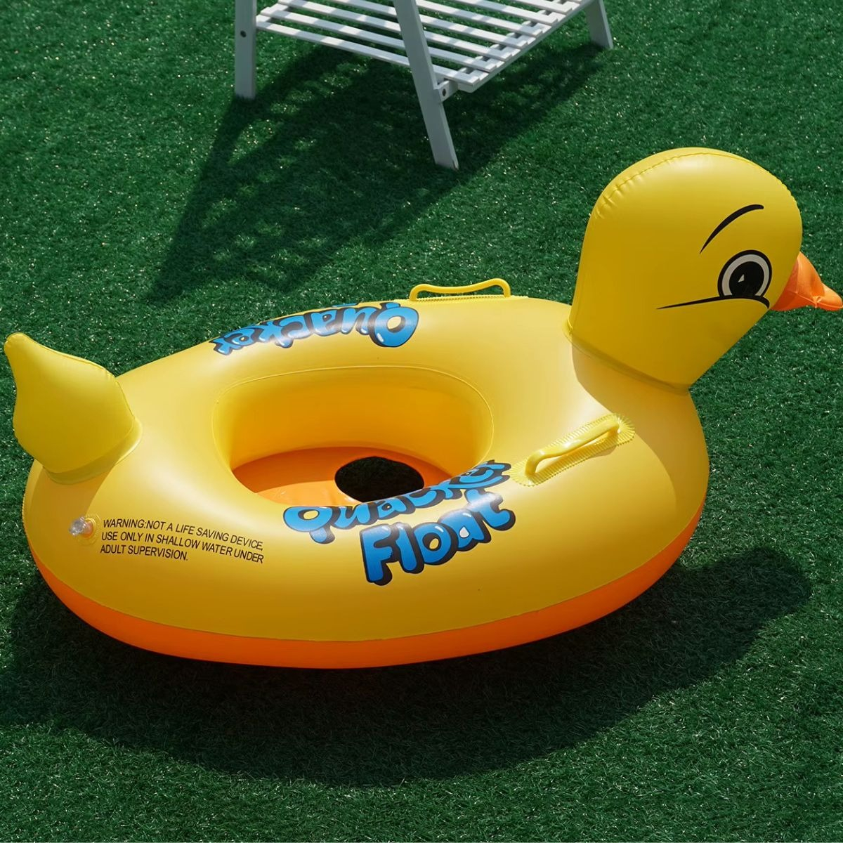 SET 3 FLOTADOR INFLABLE FORMA DE PATO PARA BEBE LAU - 6