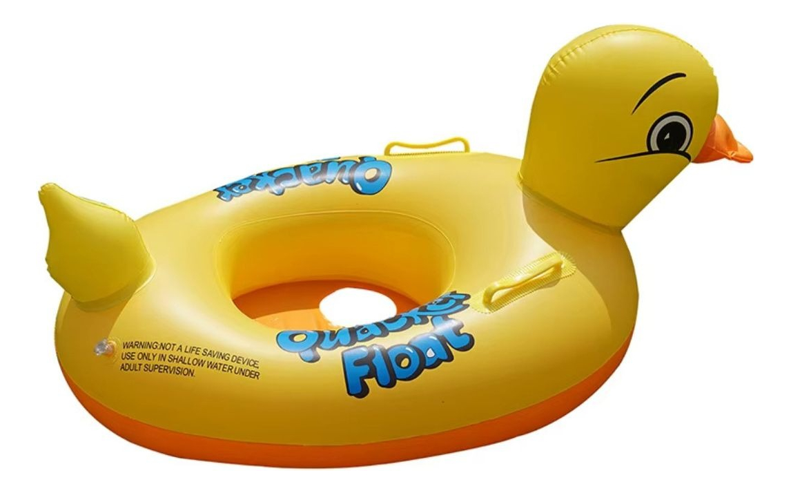 SET 3 FLOTADOR INFLABLE FORMA DE PATO PARA BEBE LAU - 10