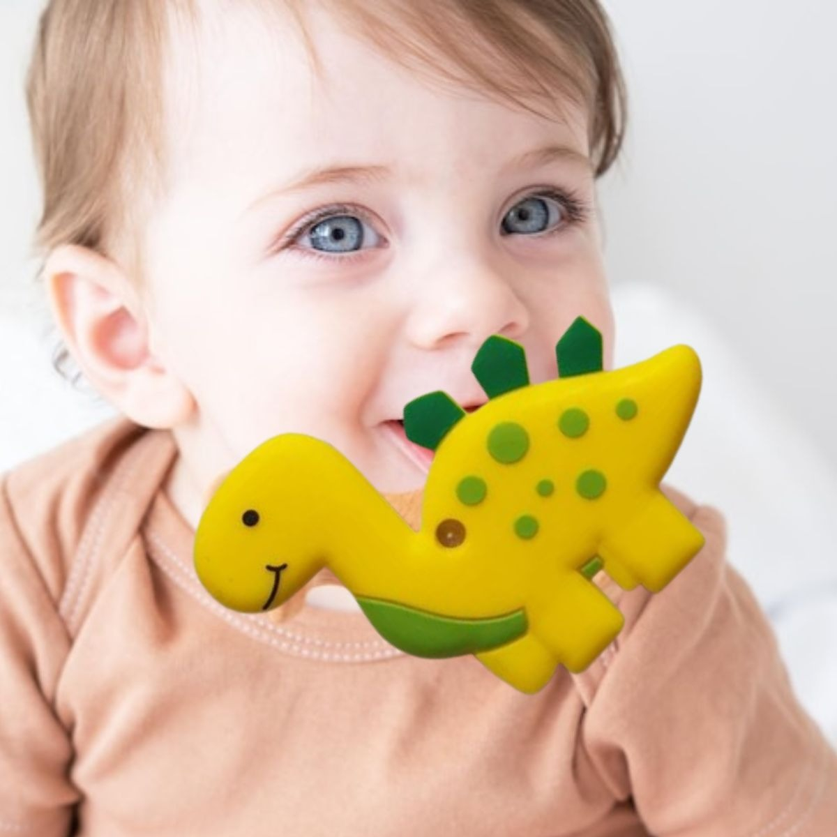 SET 3 MORDEDORES FORMA DE ANIMAL SUAVE DIVERTIDO BEBE LAU - 4