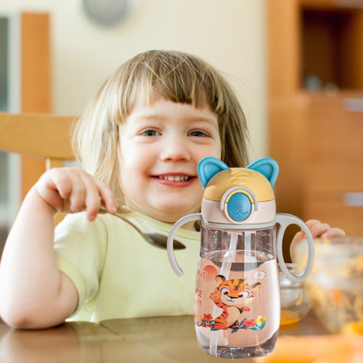 SET 2 BOTELLAS DE AGUA INFANTIL PARA DEPORTE NIÑOS LAU - 3