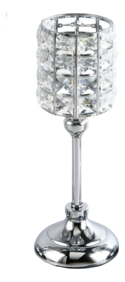 PORTAVELAS CANDELABRO DECORATIVO BRILLANTE MODERNO MESA JHN - 1