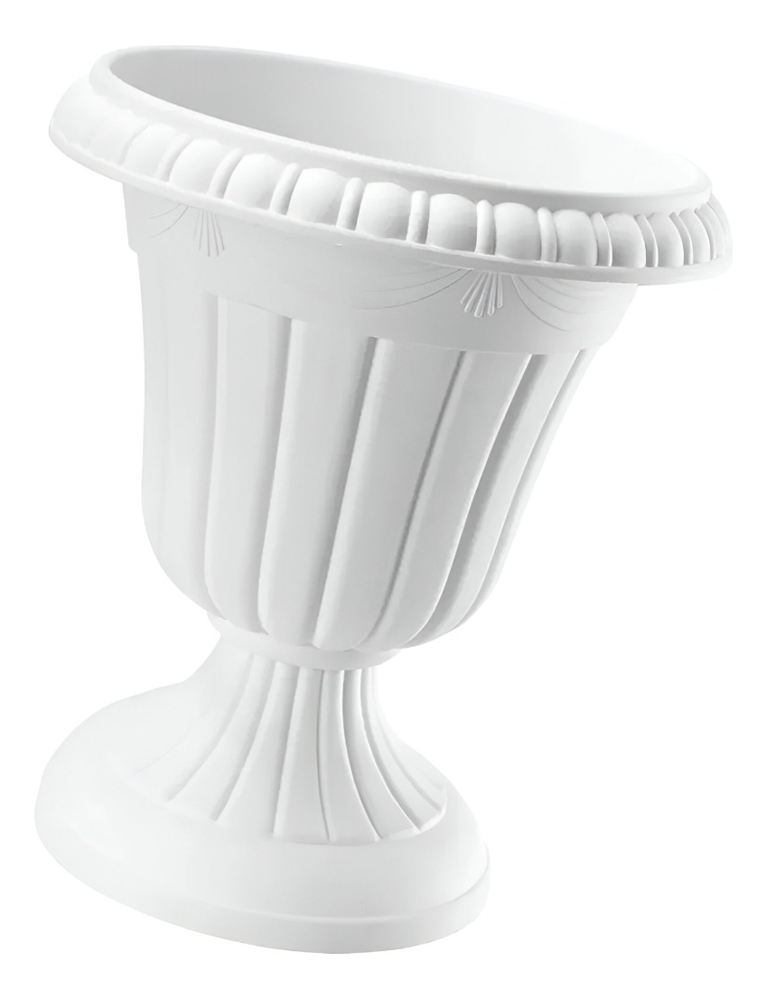 SET 2 MACETERO DECORATIVO ROMANO COMPACTO LIVIANO JHN - 2