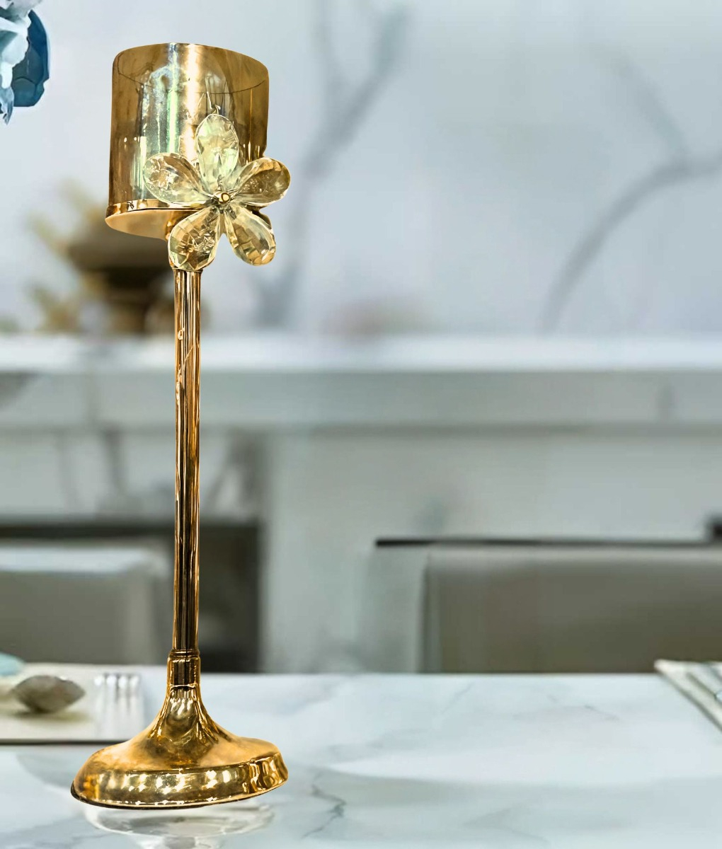 PORTAVELAS CANDELABRO VINTAGE MODERNO DECORACIÓN HOGAR JHN - 7