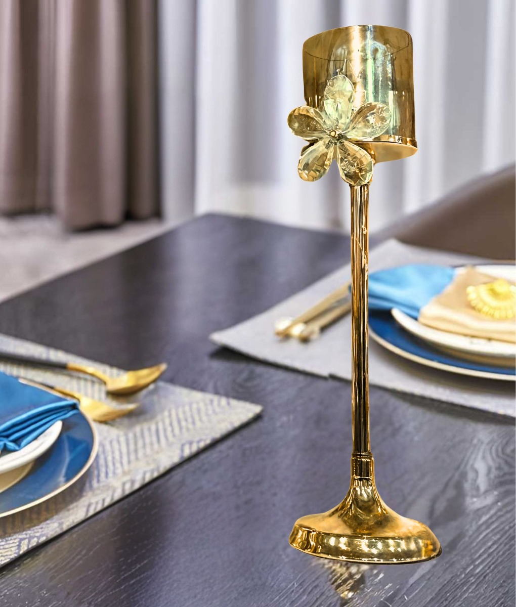 PORTAVELAS CANDELABRO VINTAGE MODERNO DECORACIÓN HOGAR JHN - 8