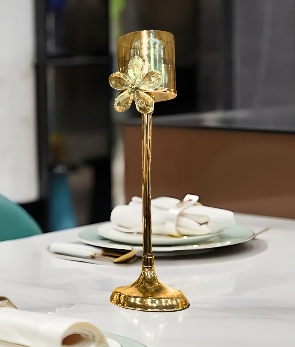 PORTAVELAS CANDELABRO VINTAGE MODERNO DECORACIÓN HOGAR JHN - 9