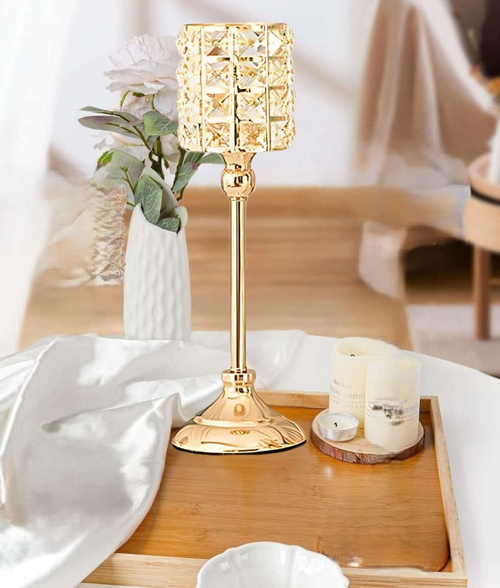 PORTAVELAS CANDELABRO DECORATIVO CENTRO MESA PEDESTAL JHN - 7