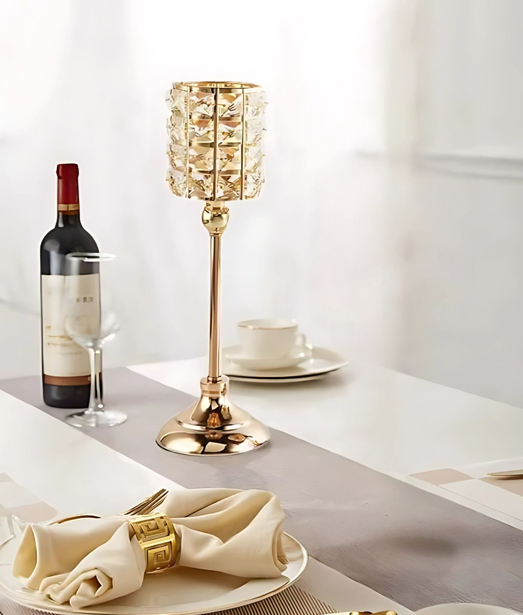 PORTAVELAS CANDELABRO DECORATIVO CENTRO MESA PEDESTAL JHN - 10