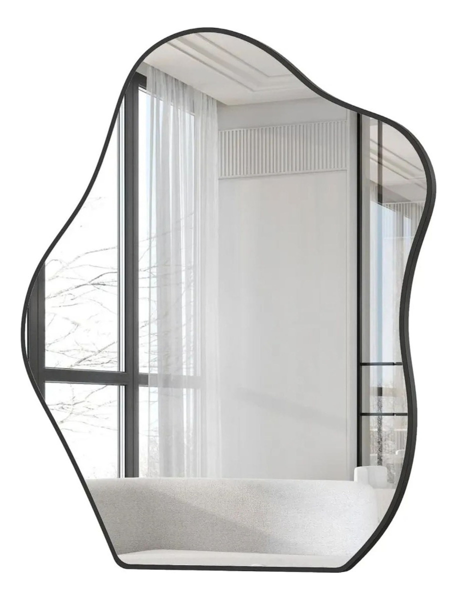 ESPEJO IRREGULAR DECORATIVO PARED MODERNO ASIMÉTRICO JHN - 1