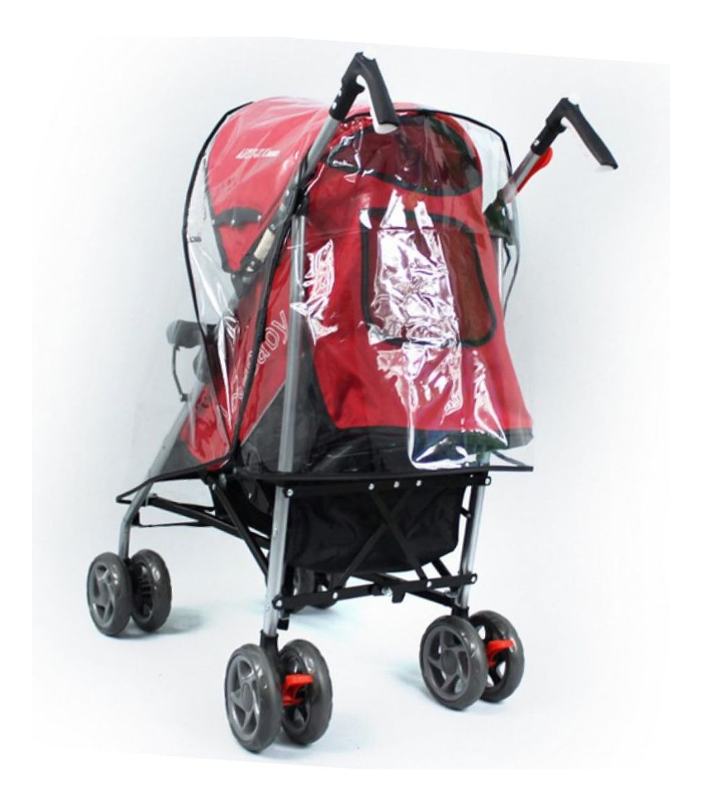 SET 2 PROTECTORES DE LLUVIA UNIVERSAL CARRITO BEBE LAU - 5