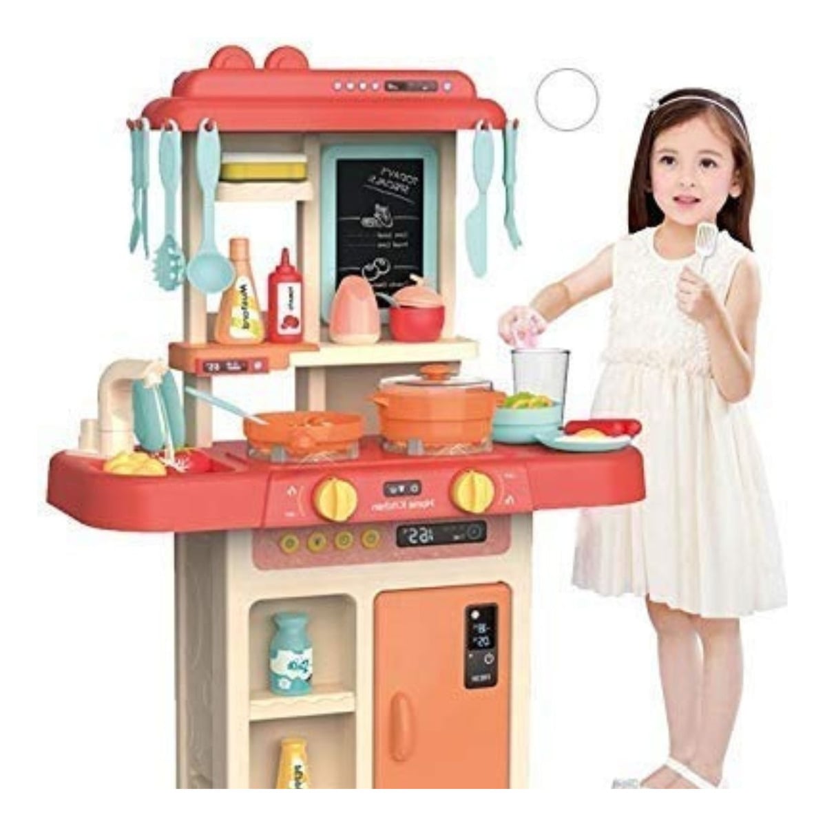 JUGUETE COCINA LUCES SONIDO INTERACTIVO CREATIVO NIÑOS LAU - 10