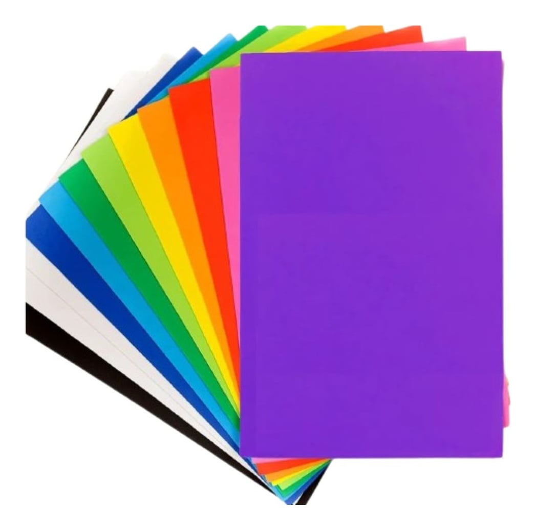 GOMA EVA LISA COLORES SURTIDOS MANUALIDADES FOAMY JHN - 1