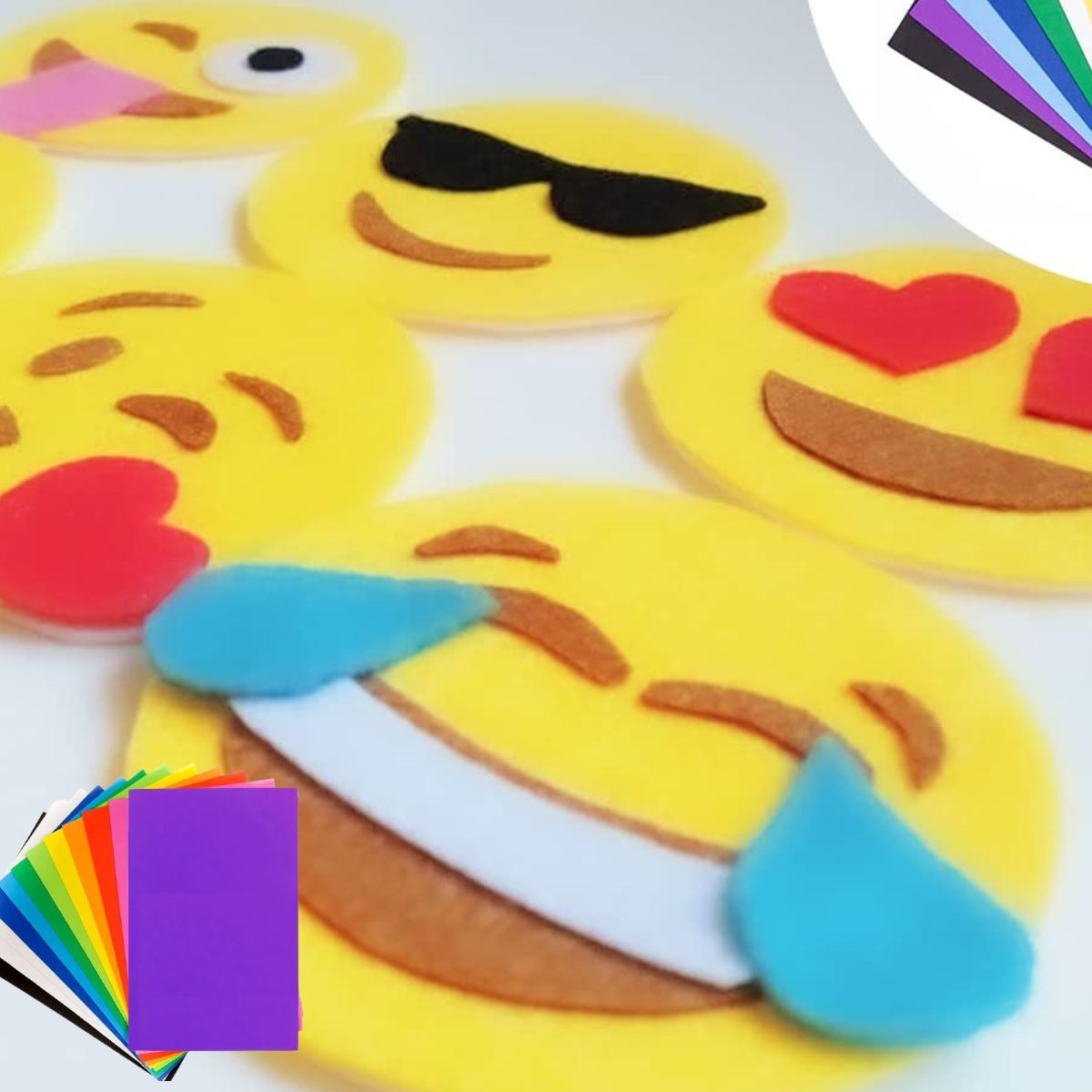 GOMA EVA LISA COLORES SURTIDOS MANUALIDADES FOAMY JHN - 7