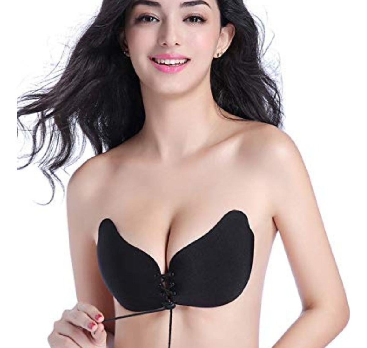 SET 2 SUJETADOR BRASIER PUSH-UP SIN TIRANTE REUTILIZABLE JHN - 10