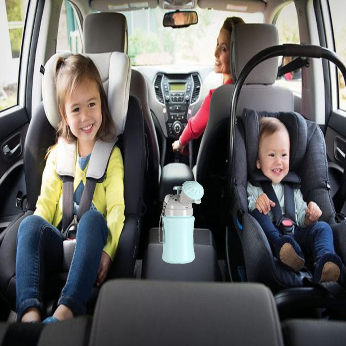 SET 2 ORINAL PORTATIL INFANTIL REUTILIZABLE VIAJE BEBE LAU - 4