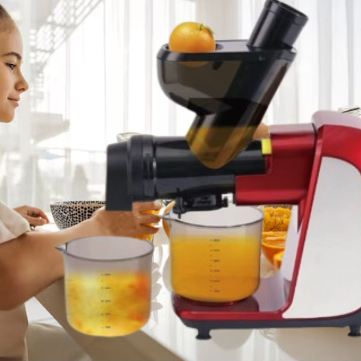 EXPRIMIDOR DE JUGOS LENTO FRUTAS VERUDRAS COCINA LAU - 3
