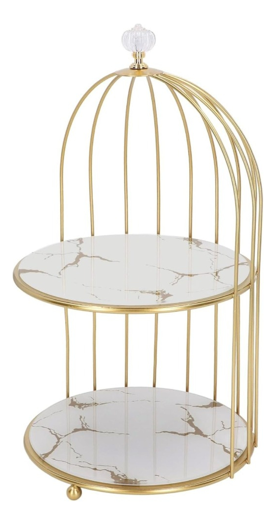 ORGANIZADOR JOYAS MULTIFUNCIONAL MAQUILLAJE JAULA JHN - 1
