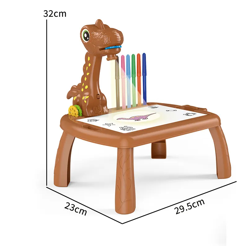 JUGUETE JUEGO EDUCATIVO PINTURA ESCRITURA DINOSAURIO BEBE - 2