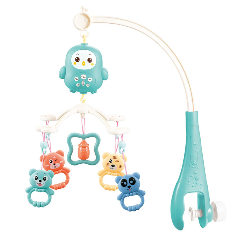 MOVIL MUSICAL PARA CUNA COLGANTE JUGUETE COLORIDO BEBE LAU - 10