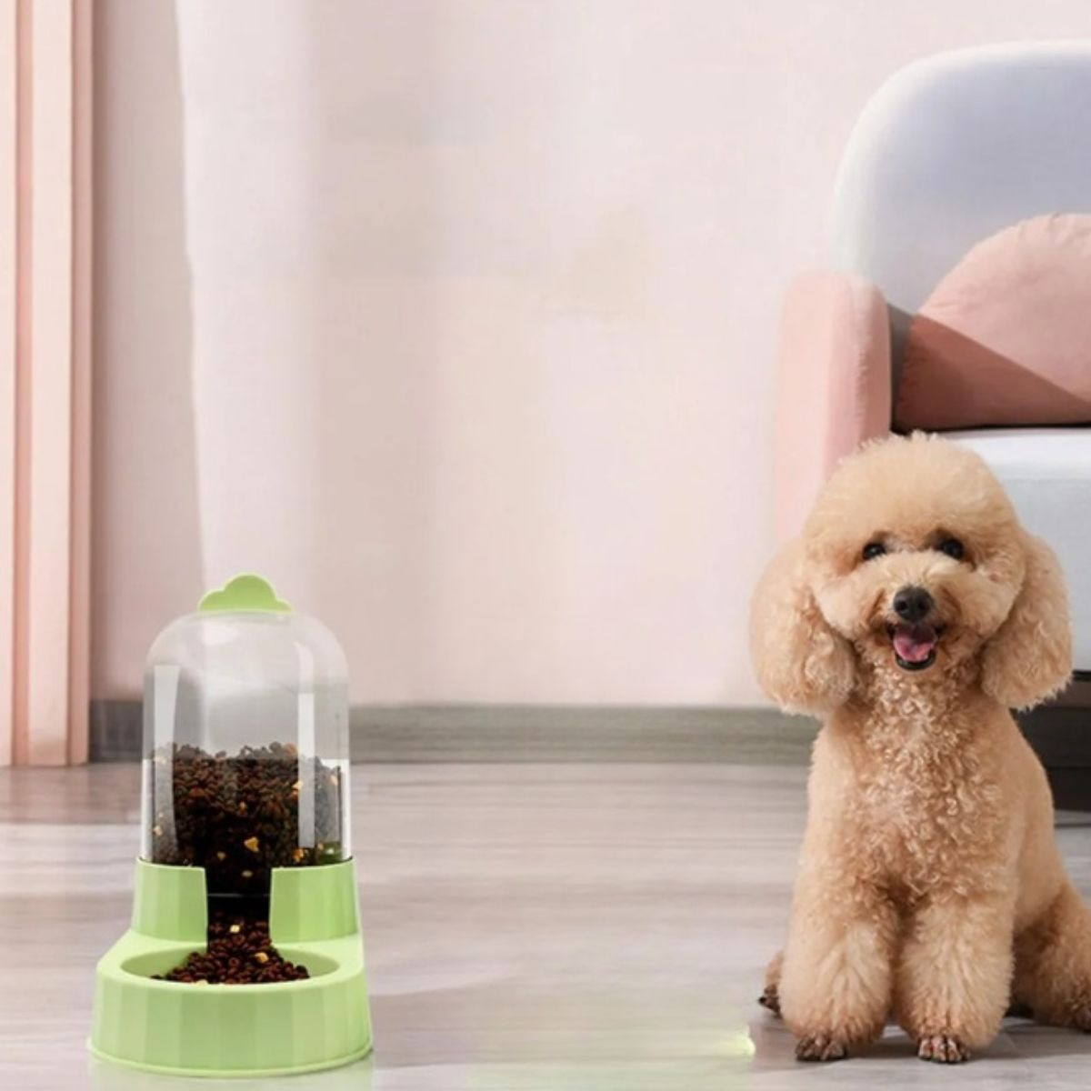 COMEDERO PARA MASCOTAS AUTOMATICO ANIMALES LAU - 2
