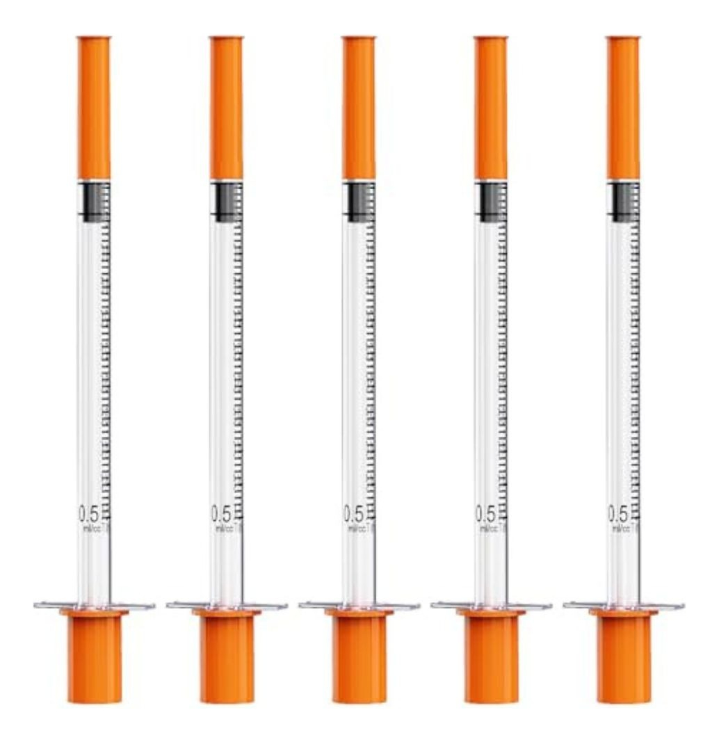 PACK JERINGA DE INSULINA 1 ML 100 PCS DESECHABLE LAU - 6