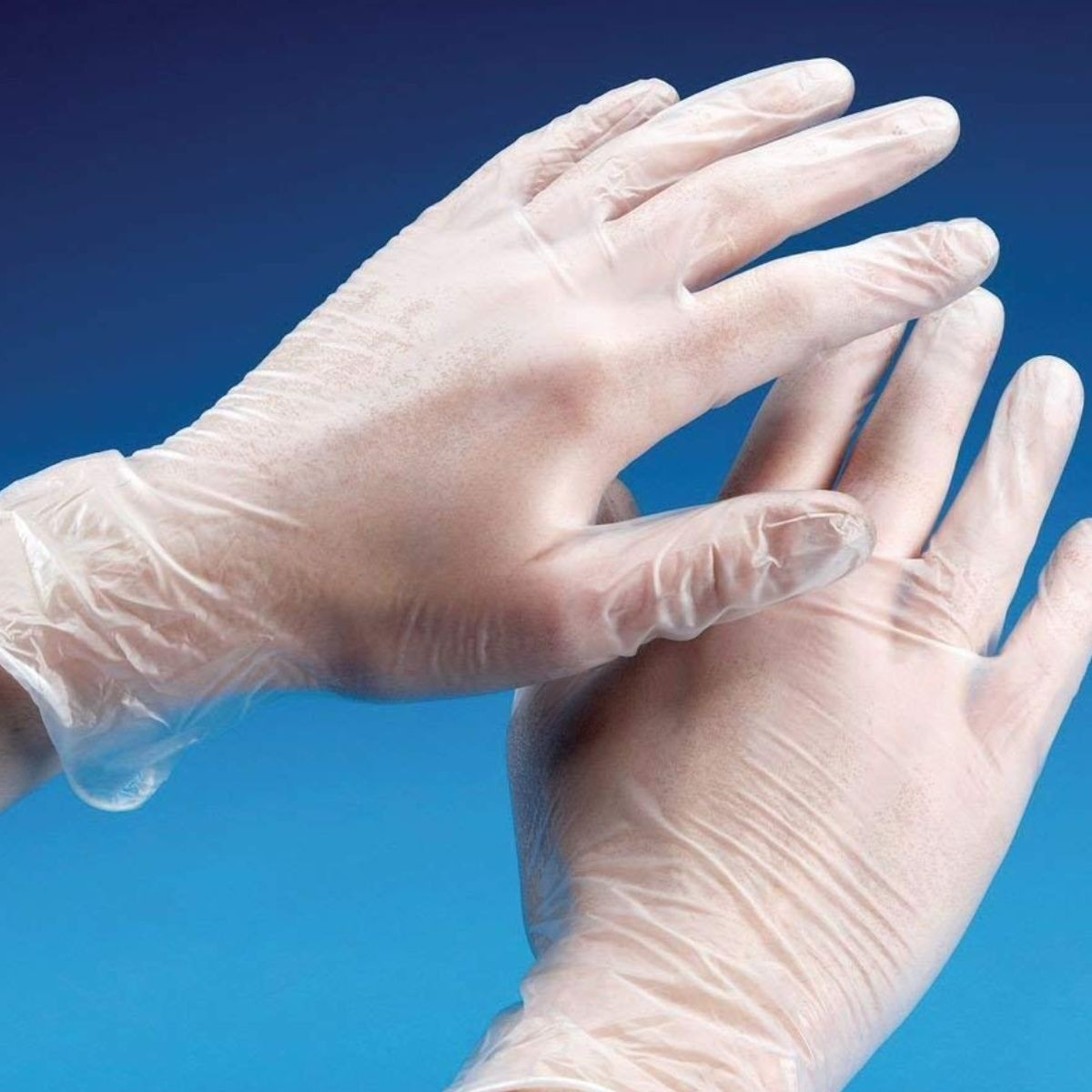 SET 2 PACK GUANTES VINILO 100 PCS TALLA XL DESCARTABLE LAU - 7