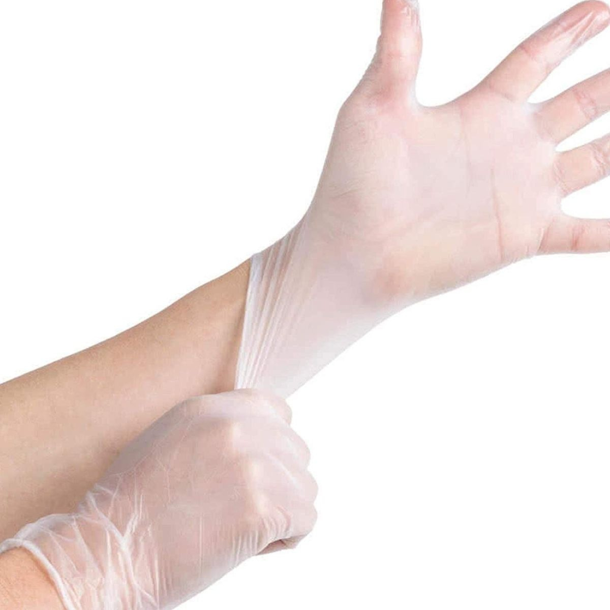 SET 2 PACK GUANTES VINILO 100 PCS TALLA XL DESCARTABLE LAU - 9