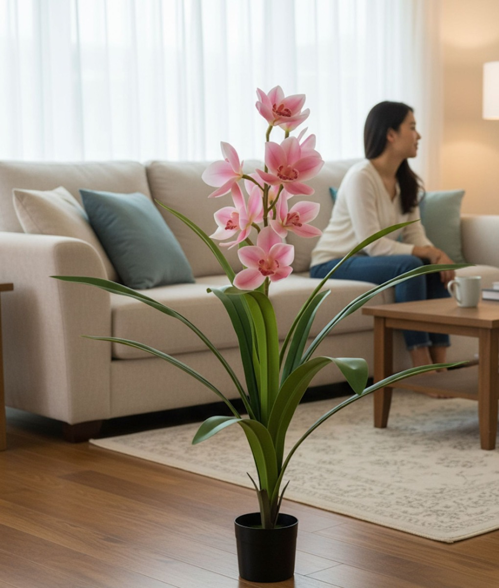 PLANTA ARTIFICIAL DECORATIVA ADORNO JARDIN MODERNO HOGAR JHN - 6