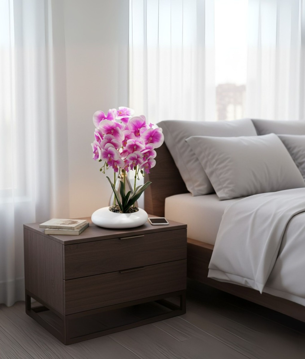 PLANTA ARTIFICIAL DECORATIVA ADORNO FLORAL MODERNO HOGAR JHN - 2