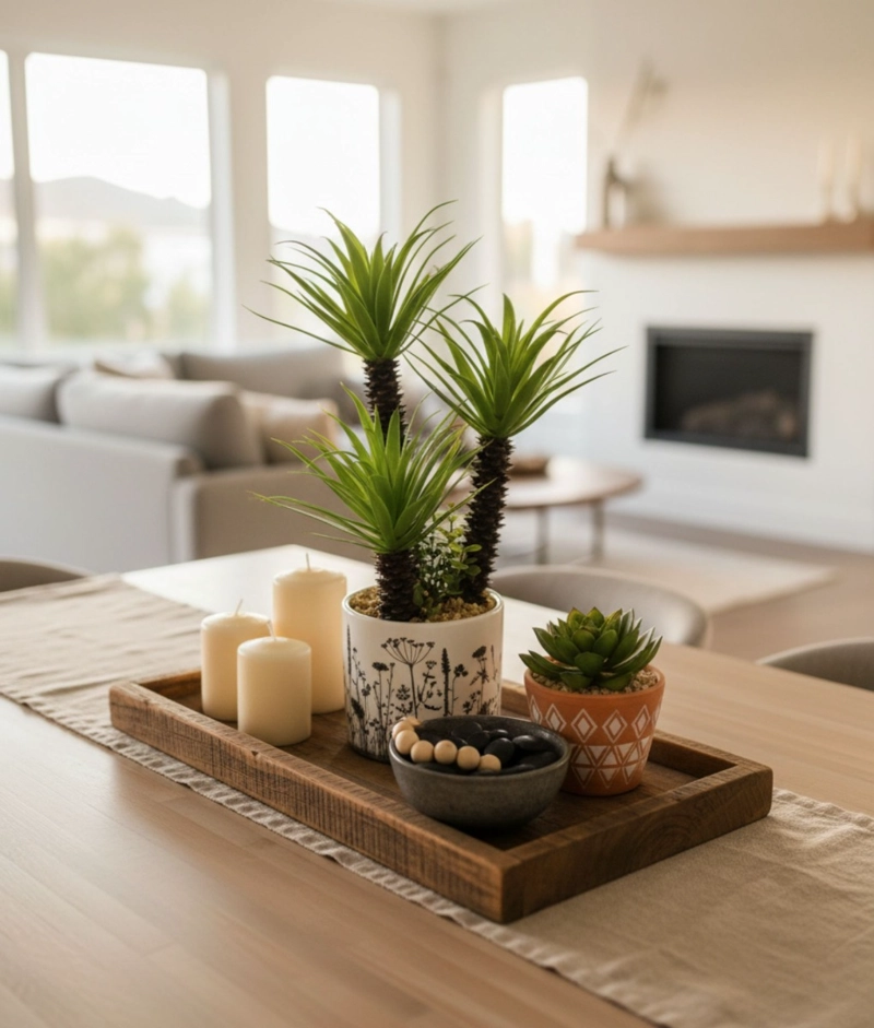 PLANTA ARTIFICIAL DECORATIVA ADORNO HOGAR MODERNO JHN - 10