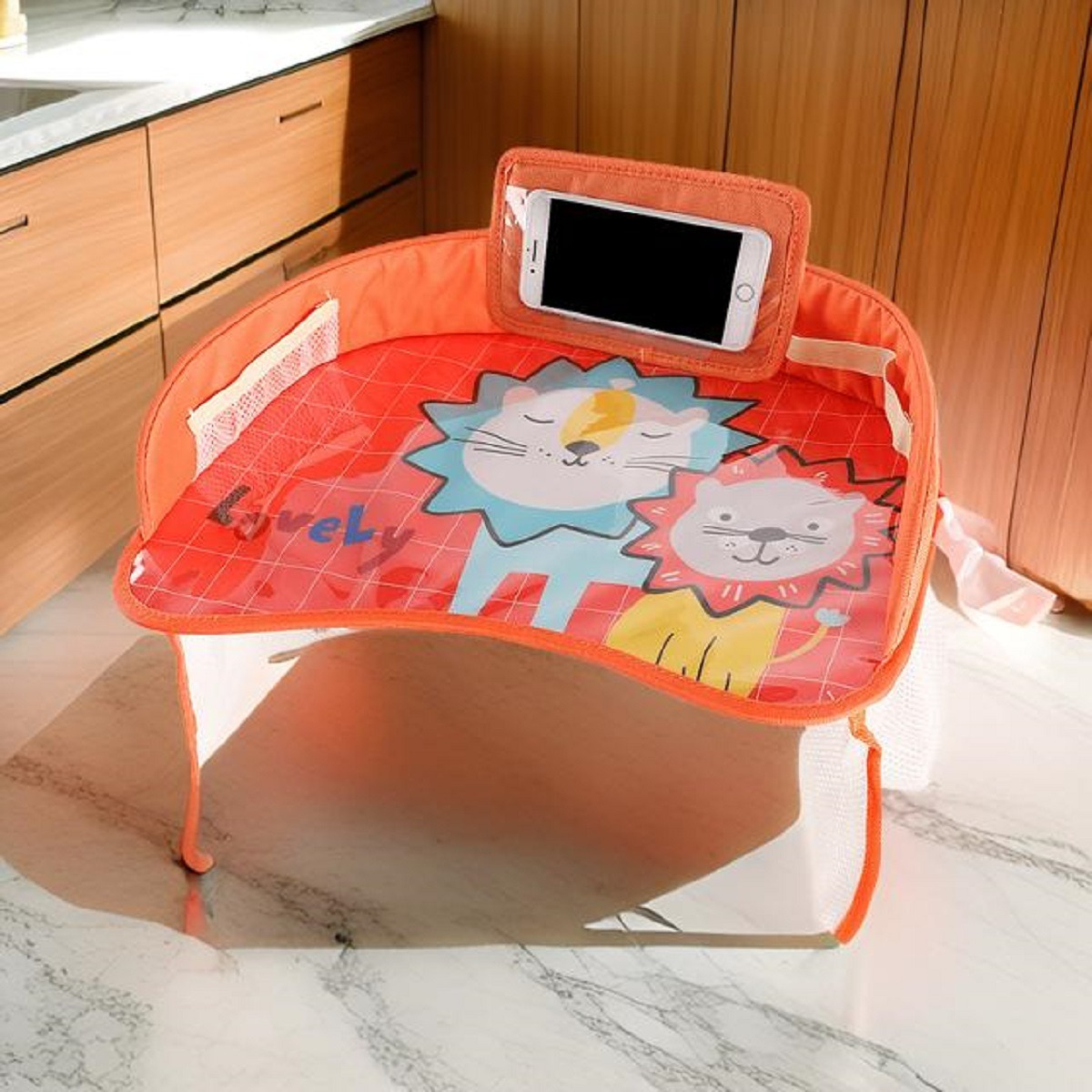 ORGANIZADOR MESA PORTATIL AUTO CARRITO IMPERMEABLE BEBE LAU - 5