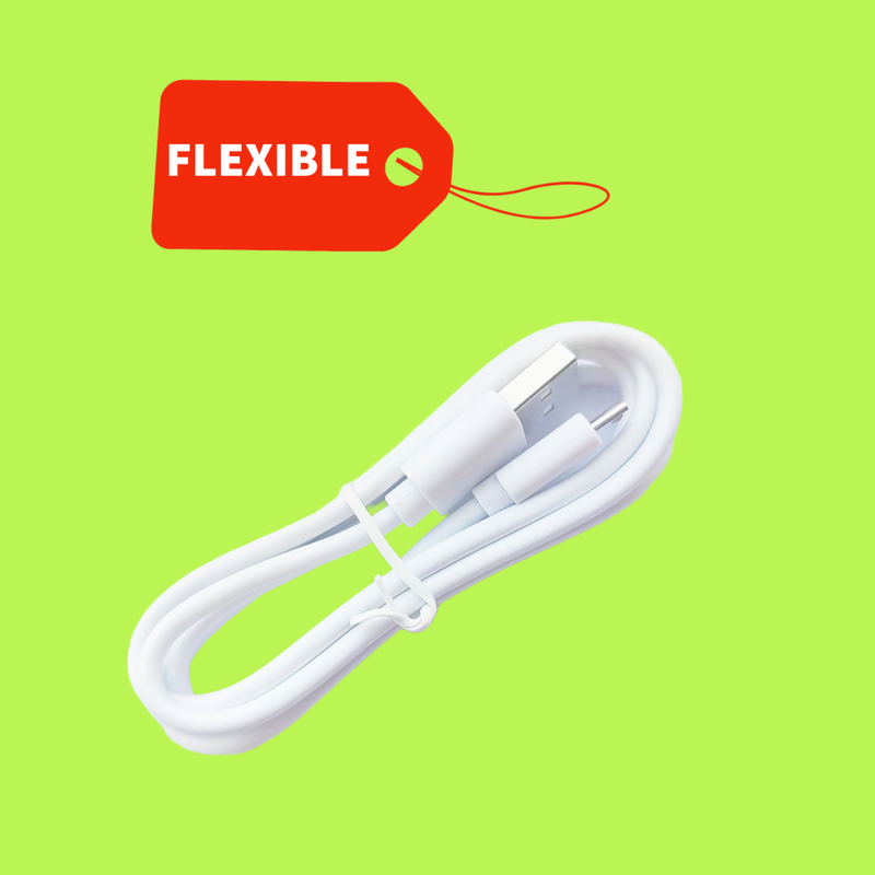 SET 8 CABLE MICRO USB SILICONA CARGA TRANSFERENCIA LAU - 6