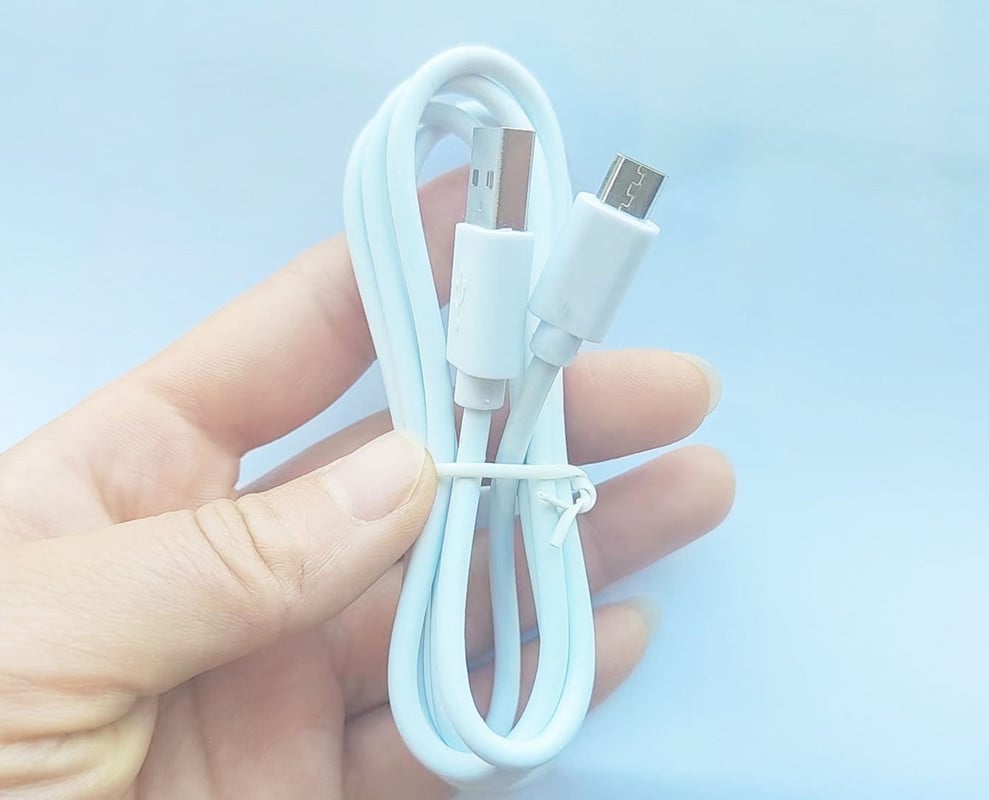 SET 8 CABLE MICRO USB SILICONA CARGA TRANSFERENCIA LAU - 7