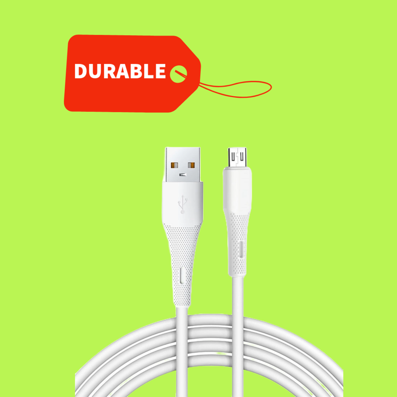 SET 8 CABLE MICRO USB SILICONA CARGA TRANSFERENCIA LAU - 9
