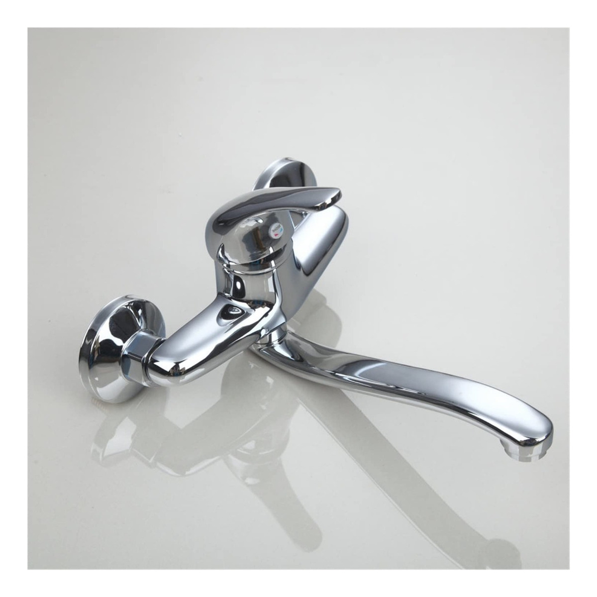 GRIFO MEZCLADOR LAVABO BAÑO AGUA FRIA CALIENTE CROMADO LAU - 2