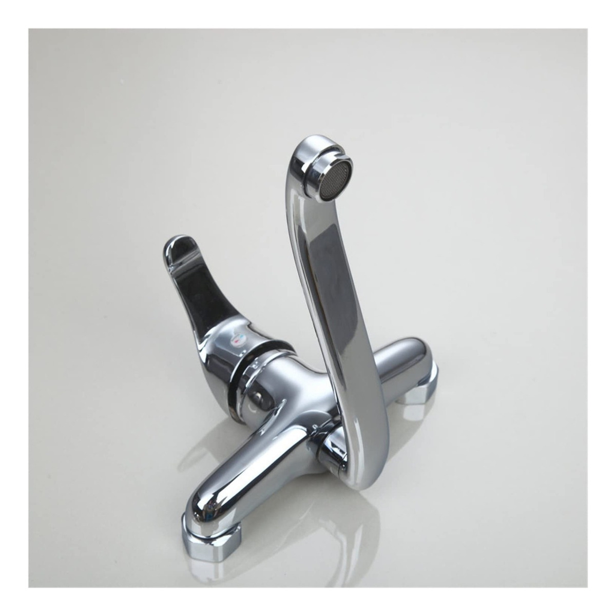 GRIFO MEZCLADOR LAVABO BAÑO AGUA FRIA CALIENTE CROMADO LAU - 3