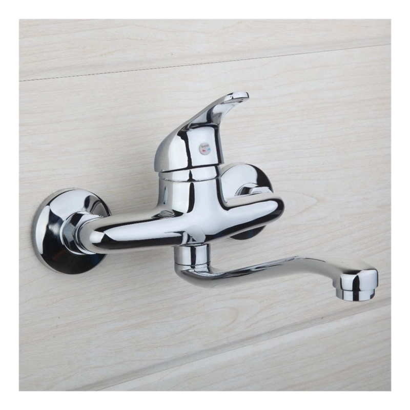 GRIFO MEZCLADOR LAVABO BAÑO AGUA FRIA CALIENTE CROMADO LAU - 4