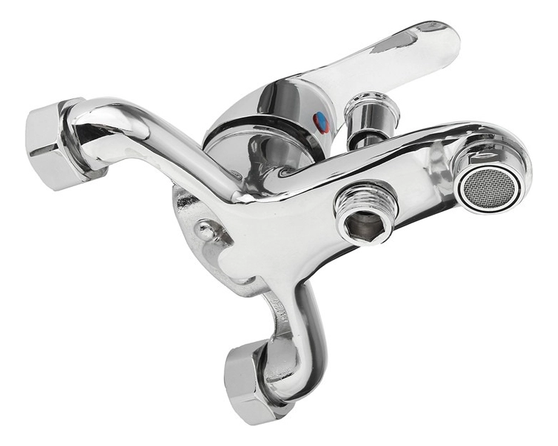 GRIFO LAVABO MEZCLADOR AGUA FRIA CALIENTE DUCHA BAÑO LAU - 4