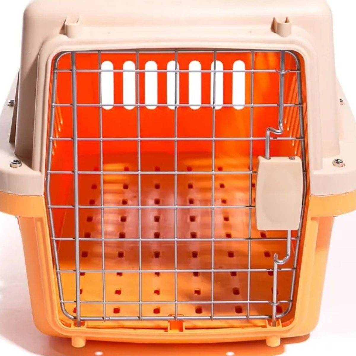 KENNEL TRANSPORTADOR 39X36X60CM VIAJE PASEO MASCOTA LAU - 7