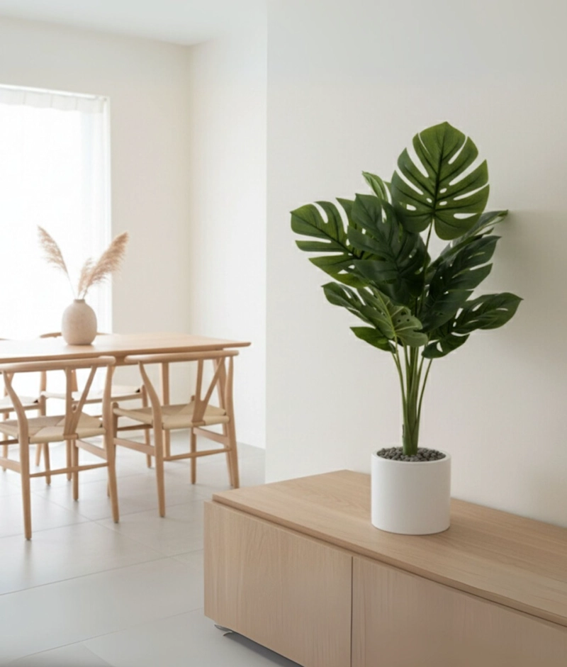 PLANTA ARTIFICIAL DECORATIVA ELEGANTE NATURALEZA HOGAR JHN - 2