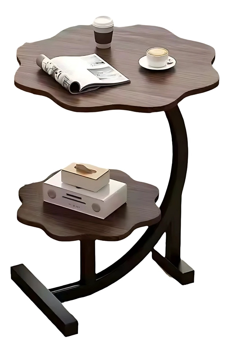 MESA CENTRO AUXILIAR DECORATIVA DOS NIVELES MODERNA JHN - 3