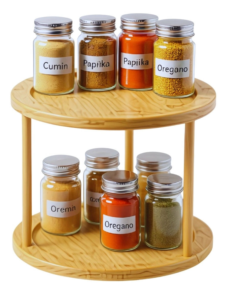 ESPECIERO MULTIFUNCIONAL ESTANTE ORGANIZADOR DOS NIVELES JHN - 3