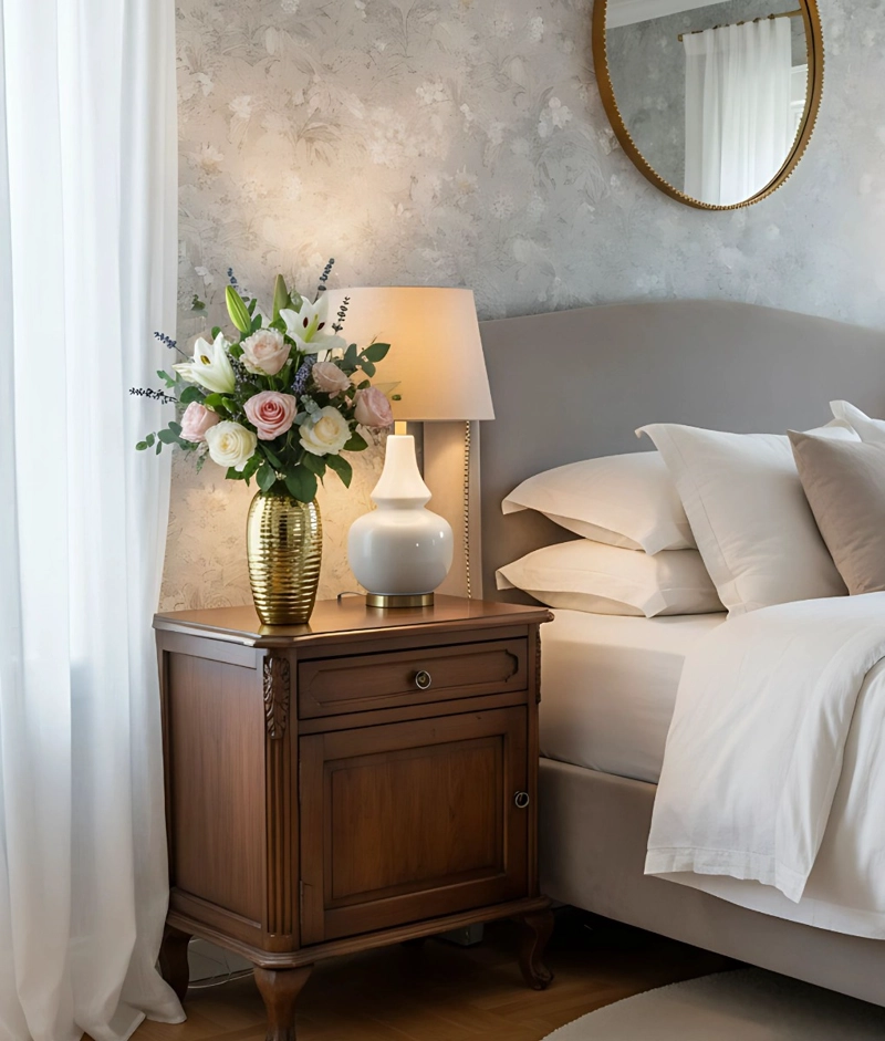 FLORERO DECORATIVO MODERNO DISEÑO ONDAS HOGAR JHN - 10