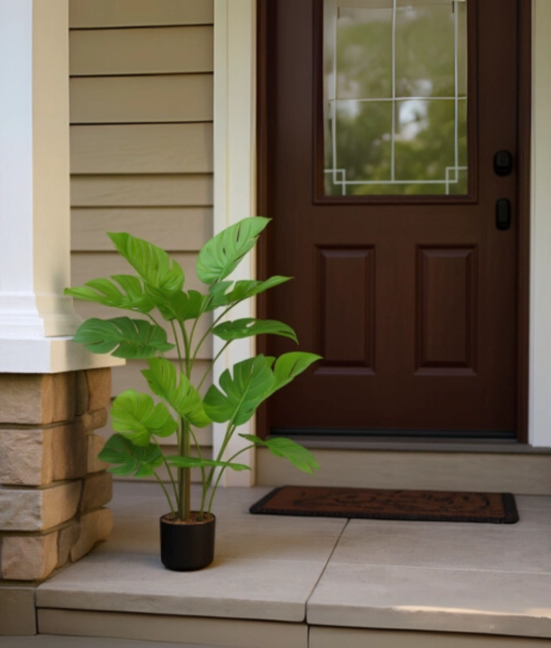 PLANTA DECORATIVA ARTIFICIAL MODERNA INTERIOR HOGAR JHN - 2