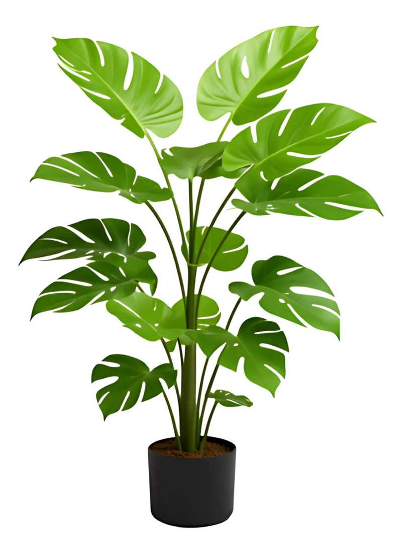 PLANTA DECORATIVA ARTIFICIAL MODERNA INTERIOR HOGAR JHN - 3