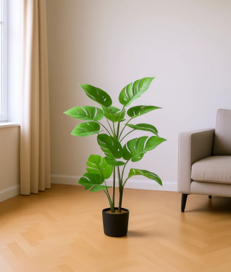 PLANTA DECORATIVA ARTIFICIAL MODERNA INTERIOR HOGAR JHN - 9