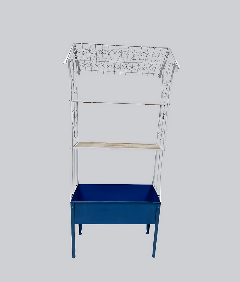 PORTA MACETAS DECORATIVO SOPORTE PLANTAS ESTANTE JHN - 1