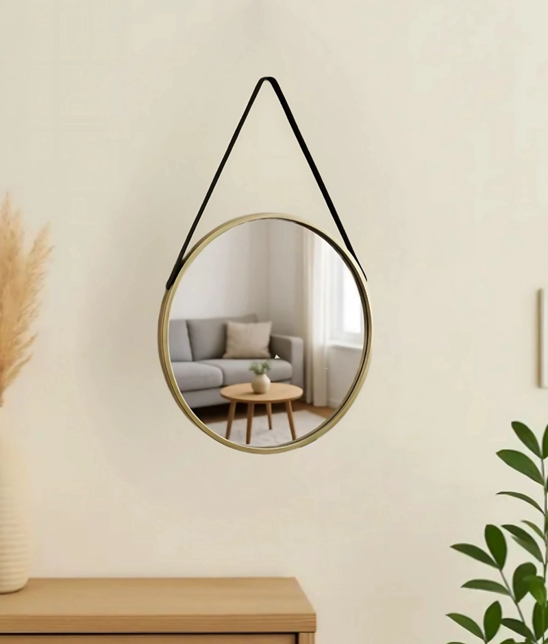 ESPEJO PARED DECORATIVO MODERNO REDONDO HOGAR JHN - 7