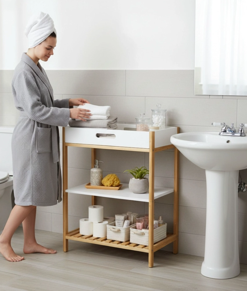ESTANTE MULTIFUNCIONAL MODERNO DECORATIVO ORGANIZADOR JHN - 5