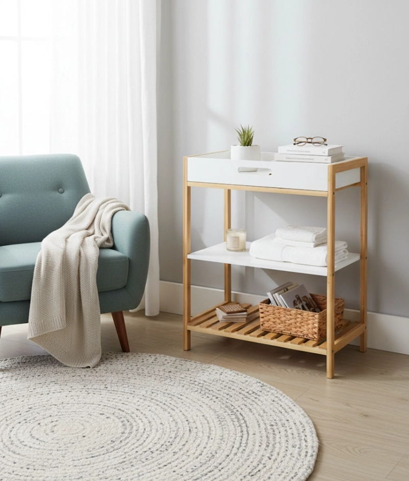 ESTANTE MULTIFUNCIONAL MODERNO DECORATIVO ORGANIZADOR JHN - 9